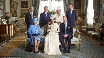 Кралското кръщене на принц Джордж 16.10.2013