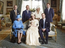 Кралското кръщене на принц Джордж 16.10.2013