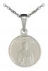 Сребърен медальон Свети Николай чудотворец