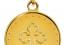 Златен медальон Свети Георги