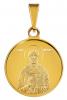 Златен медальон Свети Николай Чудотворец