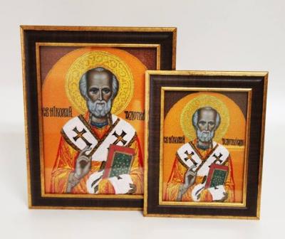 Ръчно изработена икона Свети Николай