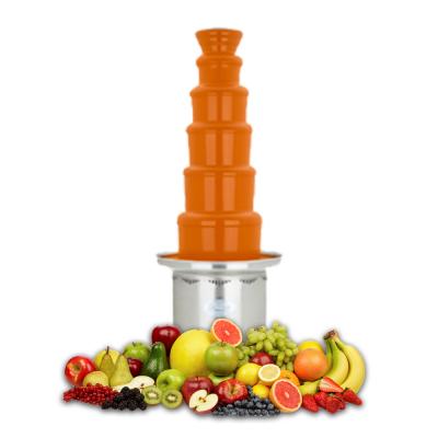 Шоколадов фонтан под наем с оранжев шоколад