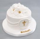 Декораторска торта за кръщене Нежност 1
