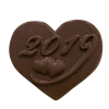 Шоколадово сърце за новата 2020г