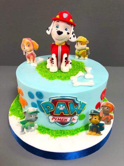 Декораторска торта Куче PAW Patrol 1