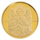 Позлатена монета Свети Архангел Михаил