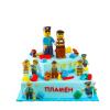 Декораторска торта героите от LEGO / Лего